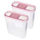 Frischhaltebox Schüttdose 4,5 Liter - 2er Pack (2...