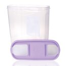 Frischhaltebox Schüttdose 4,5 Liter - 2er Pack (2 Stück) Lila