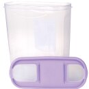 Frischhaltebox Schüttdose 4,5 Liter - 2er Pack (2 Stück) Lila