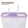 Frischhaltebox Schüttdose 4,5 Liter - 2er Pack (2 Stück) Lila