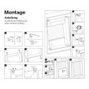 Plissee Faltrollo zum Klemmen  45 x 150 cm