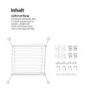 Plissee Faltrollo zum Klemmen  90 x 150 cm