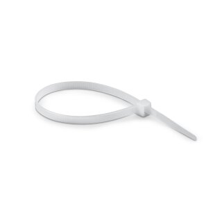 Kabelbinder 200mm x 4,5mm (50 Stück) Weiß
