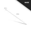 Kabelbinder 200mm x 4,5mm (50 Stück) Weiß