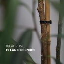 Kabelbinder Set - 100x3mm/150x4mm/200x5mm - 120er Set - Schwarz