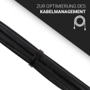 Kabelbinder Set - 100x3mm/150x4mm/200x5mm - 480er Set - Schwarz