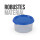 Vorratsdosen Kunststoff 50ml, mit farbigen Deckel, 6cm x 3,5cm, 4 Farben - 24er Pack (24 Stück)