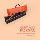 Faltbares Reisebett 80cm x 60cm - Orange