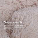 Tierkissen Fluffy Ø70cm Beige