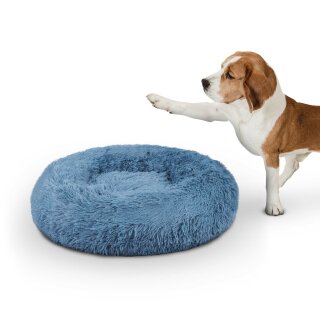 Tierkissen Fluffy Ø70cm Türkis