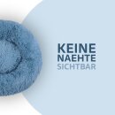 Tierkissen Fluffy Ø70cm Türkis