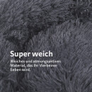 Tierkissen Fluffy Ø70cm Anhrazit