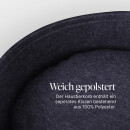 Katzenkorb inkl. Kissen aus Filz "Home" Ø40xH15cm