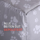 Katzenbett 2in1 Katzenhöhle inkl. Antirutsch-Unterseite 38x29x33cm  Taupe