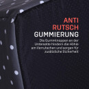 Katzenbett 2in1 Katzenhöhle inkl. Antirutsch-Unterseite 38x29x33cm  Dunkelgrau