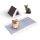 Katzenbett 2in1 Katzentunnel inkl. Klettverschluss 80x50cm Braun