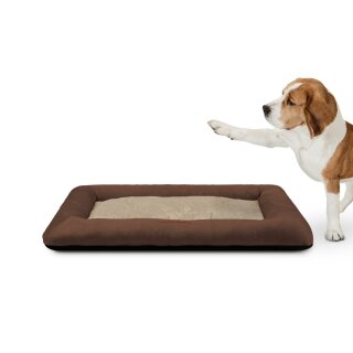 Thermounterlage für Haustiere - (Bett) - Braun - 80 x 55cm