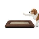 Thermounterlage für Haustiere - (Bett) - Braun - 80 x 55cm