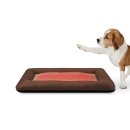 Thermounterlage für Haustiere - (Bett) - Braun - 80 x 55cm