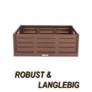 Faltbare Klappbox in Holzoptik - 60cm x 40cm (3 Stück)