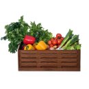 Faltbare Klappbox in Holzoptik - 40cm x 30cm (1 Stück)