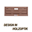 Faltbare Klappbox in Holzoptik - 40cm x 30cm ( 4 Stück )