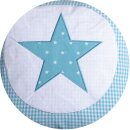 Baumwollkissenhülle 40x40 Türkis