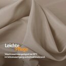 Gardine Blickdicht "Ellen" mit Universalband - 140x145 cm - Sandgrau