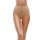 Damen Baumwoll Hüftslip 5er bedruckt oder bestickt M - 3XL L / 44-46 Uni (3x Schwarz, 2 x Beige)