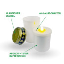 Grablicht LED - Weiß - 4er Pack (4 Stück)