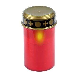 Grablicht LED - Rot - 4er Pack (4 Stück)