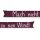 Zugluftstopper mit Spruch - 95cm x Ø12cm Bordeaux - (Mach nicht so ´nen Wind!)