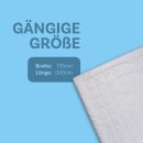 Sommerbett Steppdecke Polyester Daunenfeeling 135x200cm