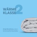 Sommerbett Steppdecke Polyester Daunenfeeling 135x200cm