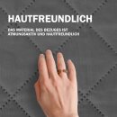 Sesselschoner gesteppt - 190x165cm - Anthrazit