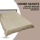 Bett- und Sofaüberwurf - Tagesdecke - 140cm x 210cm - Creme