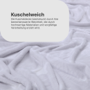 Kuscheldecke "Cashmere Touch" Glow in the Dark 150x200cm - Sterne