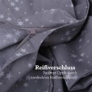 Kinderbettwäsche 2-teilig Baumwolle 100x135/40x60cm Sterne