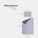 Kinderbettwäsche 2-teilig Baumwolle 100x135/40x60cm Punkte