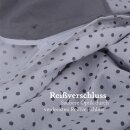 Kinderbettwäsche 2-teilig Baumwolle 100x135/40x60cm Punkte