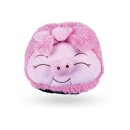 Fußwärmer Plüsch im Tierdesign 27x40 cm Schwein