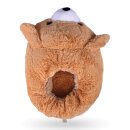 Fußwärmer Plüsch im Tierdesign 27x40 cm Hund