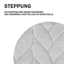 Haustierdecke mit wattierter Zwischeneinlage - 60cm x 80cm - Grau