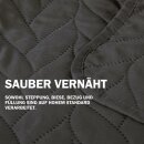 Haustierdecke mit wattierter Zwischeneinlage - 70cm x 100cm - Schwarz