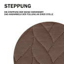 Haustierdecke mit wattierter Zwischeneinlage - 70cm x 100cm - Braun