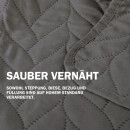 Haustierdecke mit wattierter Zwischeneinlage - 80cm x 120cm - Anthrazit