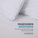 Kopfkissen mit Steppung ( herausnehmbarer Füllung )