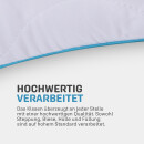 Kopfkissen mit Steppung und herausnehmbarer Füllung