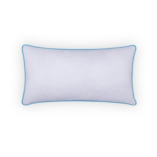 Kopfkissen mit Steppung und herausnehmbarer Füllung 40x80 cm 1er Pack