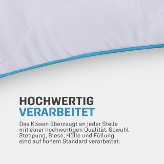 Homescapes Kissenfüllung 35x35 Cm – 100% Entenfedern, Baumwoll-Inlett, Waschbar